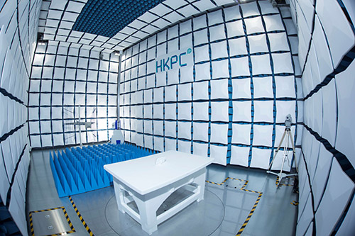 The new EMC Chamber of HKPC is the only facility in Hong Kong to offer both radiated emission and immunity testing for industrial 