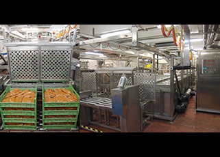 Rapid Chilling System For Hot Packaged Food