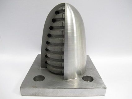 Conformal cooling mould insert