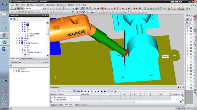 3D Polishing off-line Programming