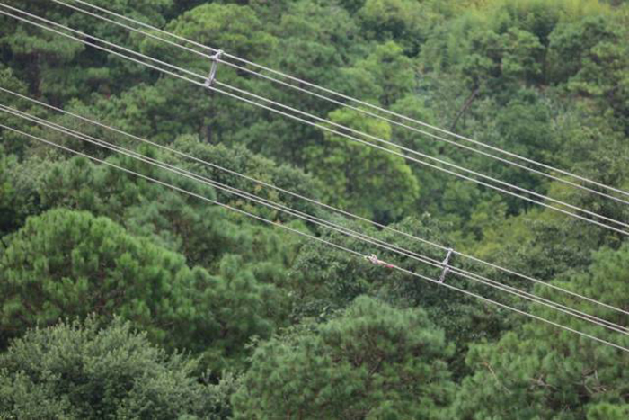 輸電線路容易被異物懸掛、纏繞，一些小弱缺陷在圖像中佔比小、對比度低，常規方法難以識別。