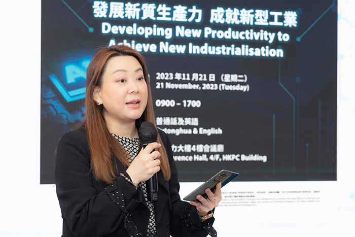 Ms Karen FUNG, General Manager, InnoPreneur and FutureSkills of HKPC, said, HKPC Academy actively collaborates with the Government, education sector and I&T industry, leveraging our experience and expertise in training to promote EdTech.