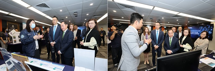 The event featured multiple supplier exhibition booths where guests, suppliers, and representatives from local SME chambers engaged in lively discussions, deeply exploring cybersecurity challenges and practical solutions, while promoting industry cooperation and resource sharing. The event featured multiple supplier exhibition booths where guests, suppliers, and representatives from local SME chambers engaged in lively discussions, deeply exploring cybersecurity challenges and practical solutions, while promoting industry cooperation and resource sharing.