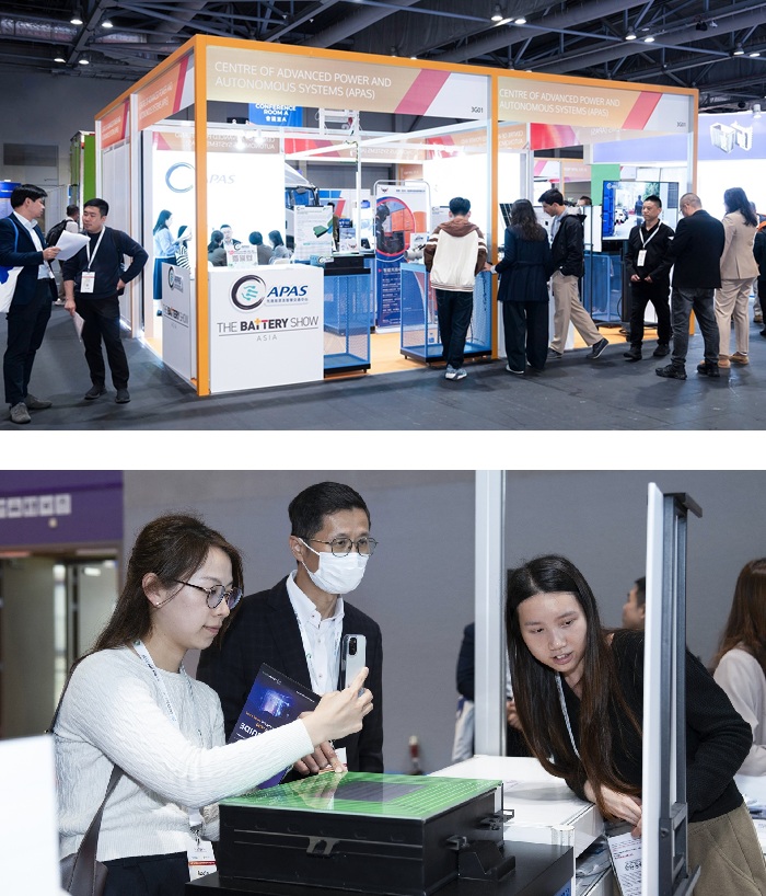 APAS made its debut at The Battery Show Asia, setting up a dedicated exhibition zone to showcase a range of innovative battery technologies and energy storage solutions.