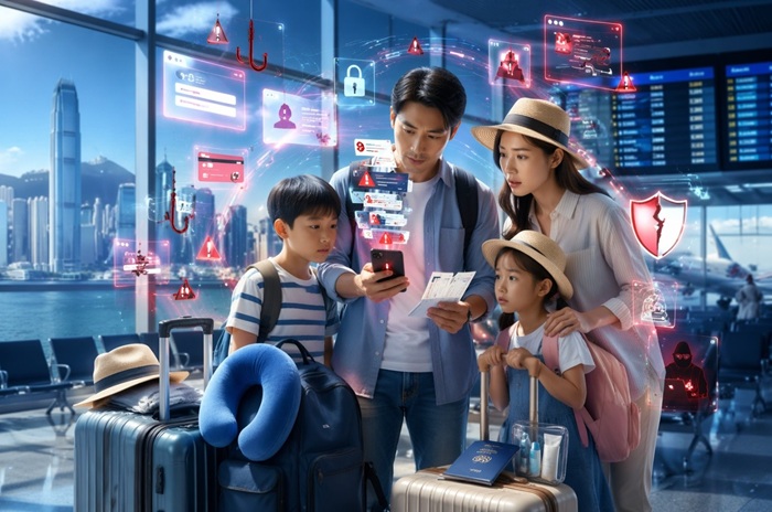 HKCERT Urges Summer Travellers to Beware of Phishing and Scams Targeting Travel Booking Platforms and Instant Messaging Apps