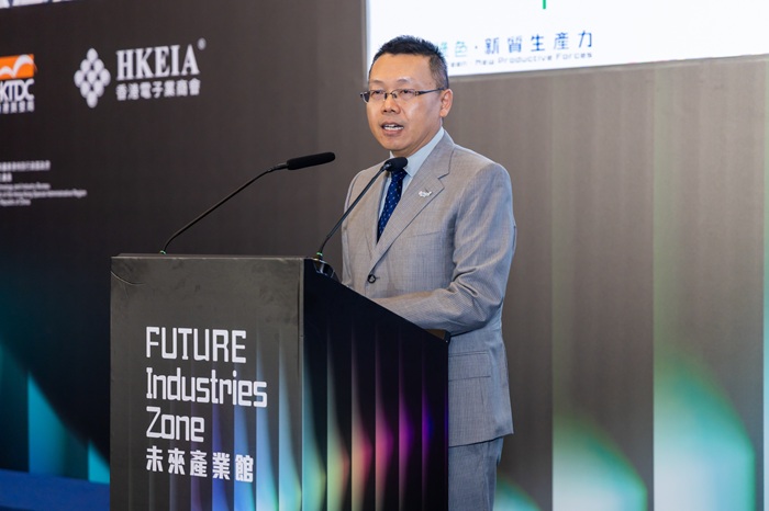 香港生产力促进局首席创新总监兼香港海洋产业技术研发中心主任都永海先生致辞时表示，MARTEC于过去一年积极推动海洋科技研发及成果转化，在生态环境监测、智慧感知、海洋装备及新兴技术等领域取得重要成果。